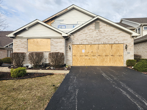 mergency board-up services for a Chicago commercial property after storm damage | GCPRO